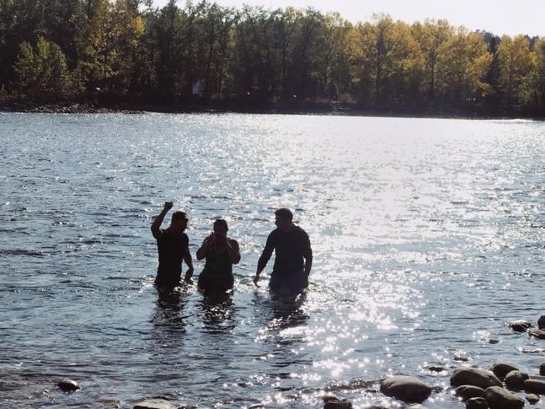 Renovados en el río