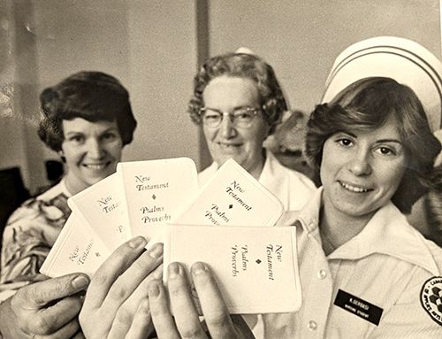 Nurse Testament Distribution