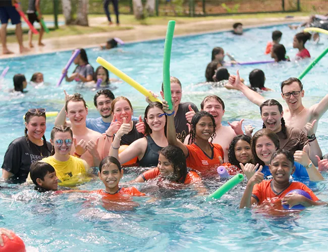 It started with snow