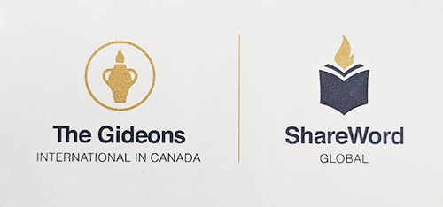 2015 The Gideons International in Canada | ShareWord Global logo
